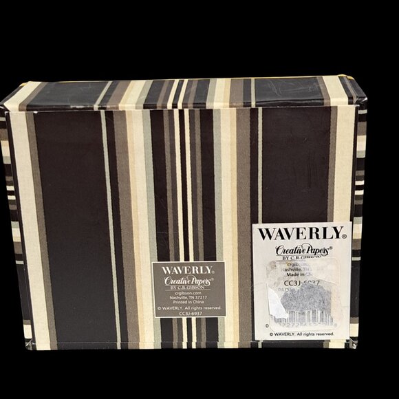 Waverly Double Deck Sealed Playing Card Set in Box Creative Papers C.R. Gibson - Picture 8 of 16